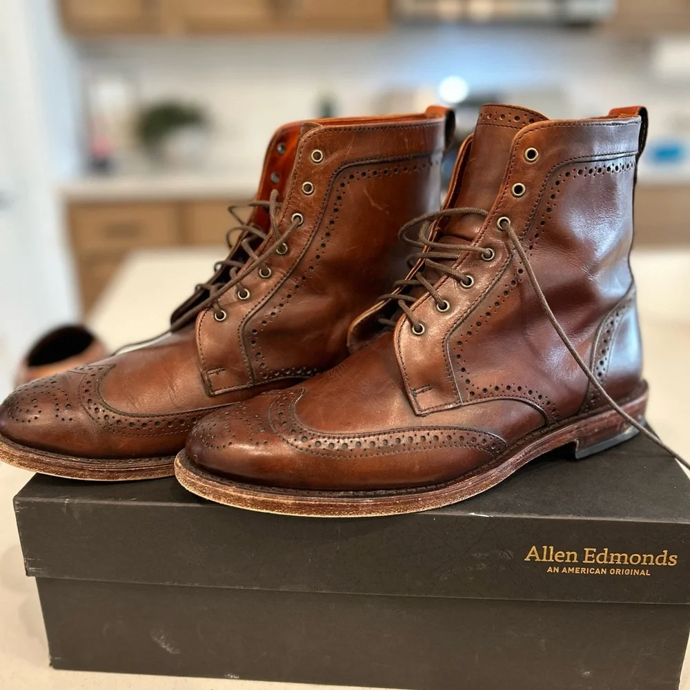 Allen Edmonds Dalton Boots - Picture 2 of 7
